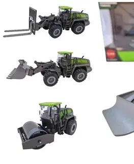 Hračky - dopravné stroje a traktory WIKY - Pracovný stroj na zotrvačník 18cm, Mix Produktov