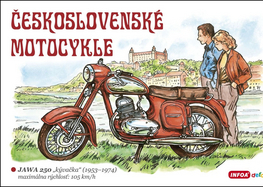 Leporelá, krabičky, puzzle knihy Československé motocykle