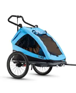 Sedačky a vozíky Cyklovozík TaXXi Elite 2 modrý