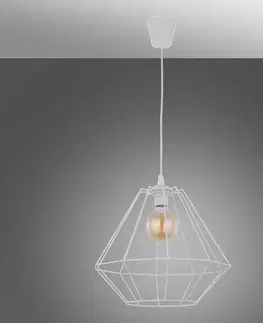 Moderné lampy do obývačky Luster Diamond White 1996 LW1