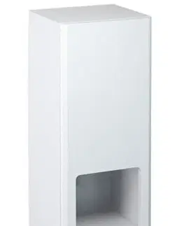 Kúpeľňa SAPHO - ELLA Skrinka vysoká 35x140x30cm, 1x dvierka, ľavá/pravá, biela EL350-3030