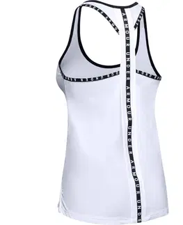 Dámske tielka Dámske tielko Under Armour Knockout Tank White - XS