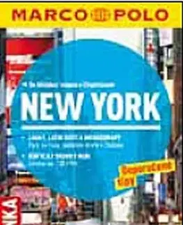 Amerika New York - cestovní průvodce se skládací mapou