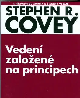 Svetová beletria Vedení založené na principech - Stephen R. Covey