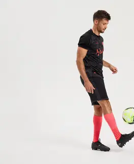 ponožky Futbalové podkolienky Viralto Solo ružovočervené