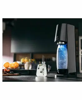 Sodastream a ďalšie výrobníky perlivej vody Sodastream E-Terra Black výrobník perlivej vody