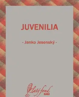Svetová beletria Juvenilia - Janko Jesenský