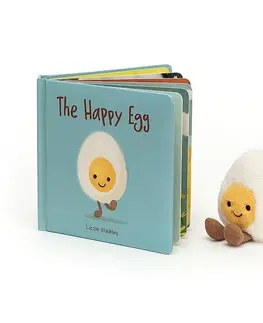 Leporelá, krabičky, puzzle knihy SET Happy Egg