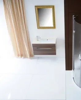 Sprchové dvere GELCO - LEGRO štvrťkruhová sprchová zástena 900x900mm, dvojkrídlová, číre sklo GL5590