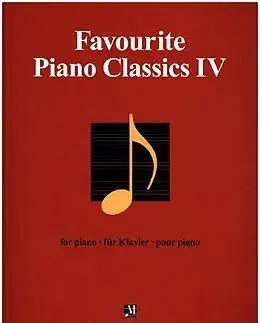 Hudba - noty, spevníky, príručky Favourite Piano Classics IV