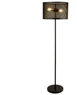 Stojacie lampy Searchlight EU2832-2BK