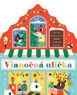 Leporelá, krabičky, puzzle knihy Vianočná ulička - Jonathan Emmett,Ingela P. Arrhenius,Mária Lachkovičová