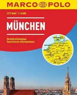Európa Mníchov - mapa 1:16 000 - lamino
