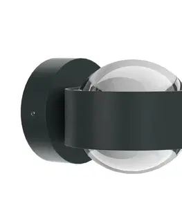 Bodové svetlá Top Light Puk Mini Wall LED 2x8W šošovky číre matný antracit