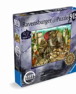 Hračky puzzle RAVENSBURGER - EXIT Puzzle - The Circle: Ravensburg 1683 919 dielikov
