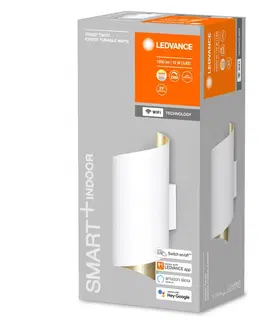 SmartHome nástenné svietidlá LEDVANCE SMART+ LEDVANCE SMART+ WiFi Orbis Wall Twist, biela