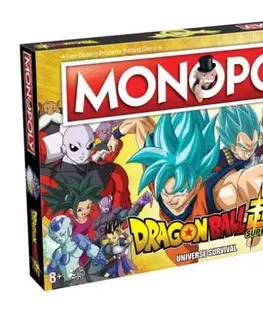 Hry v angličtine Winning Moves Hra Monopoly Dragon Ball Super (hra v angličtine)