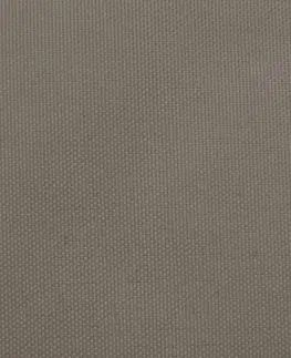 Stínící textilie Tieniaca plachta obdĺžniková 2x4 m oxfordská látka Dekorhome Sivohnedá taupe