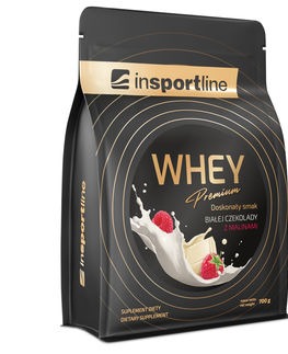 Proteíny Proteín inSPORTline WHEY Premium 700g čokoláda s lieskovými orieškami