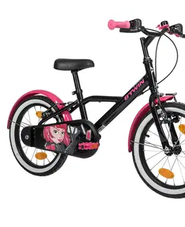 bicykle Detský 16-palcový bicykel 500 Spy Hero Girl na 4,5-6 rokov