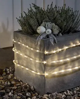 Vianočné osvetlenie Konstsmide Christmas Svetelná LED hadica 6m vonkajší 96-pl. teplá biela