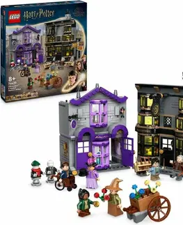 Hračky LEGO Harry Potter LEGO - Harry Potter 76439 Ollivanderov obchod a Obchod madam Malkinovej