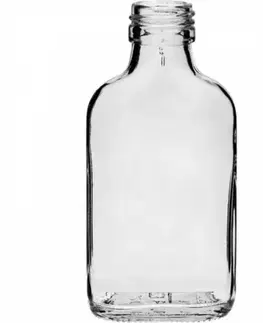 Shakery Kinekus Fľaša na alkohol sklo 100 ml uzáver na závit