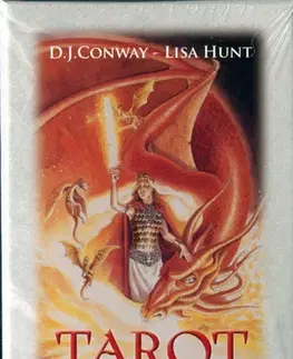 Veštenie, tarot, vykladacie karty Tarot keltských draků (Kniha a 78 karet) - D. J. Conway,Lisa Hunt