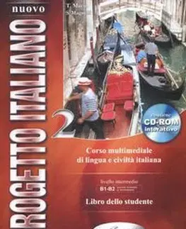 Učebnice a príručky Nuovo Progetto Italiano 2 Studente + CD - Kolektív autorov