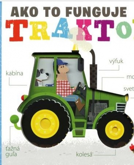 Leporelá, krabičky, puzzle knihy Traktor: Ako to funguje - Amelia Hepworth