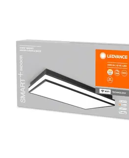 SmartHome stropné svietidlá LEDVANCE SMART+ LEDVANCE SMART+ WiFi Orbis Magnet čierna, 60x30 cm
