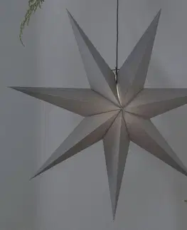 Vianočné svetelné hviezdy STAR TRADING Papierová hviezda Ozen sedemcípa Ø 100 cm