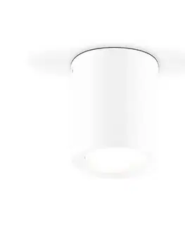 Stropné svietidlá EVN EVN Kardanus stropné LED svetlo Ø 9 cm, biela