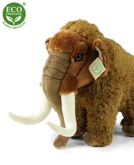 Plyšové hračky RAPPA - Plyšový mamut 33 cm ECO-FRIENDLY
