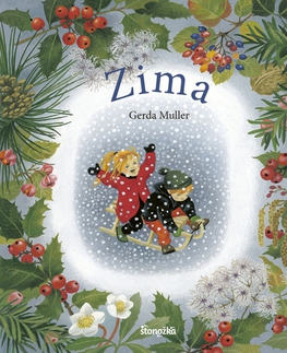 Leporelá, krabičky, puzzle knihy Štyri ročné obdobia: Zima - Gerda Muller,Gerda Muller