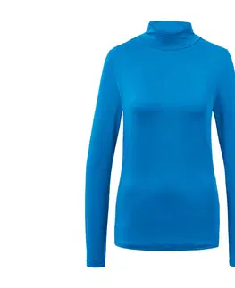 Shirts & Tops Tričko so stojačikom, stredne modré