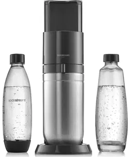 Sodastream a ďalšie výrobníky perlivej vody SodaStream Duo Black výrobník perlivej vody so sirupom PEPSI 440 ml zadarmo
