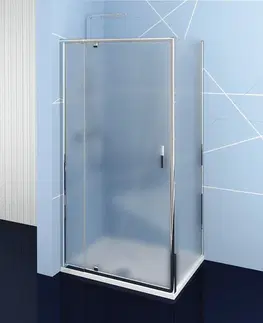 Sprchové dvere POLYSAN - EASY obdĺžniková sprchová zástena pivot dvere 800-900x700 L/P varianta, sklo Brick EL1638EL3138