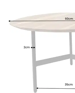 Konferenčné stolíky Konferenčný stolík DARTELU Dekorhome 60 cm