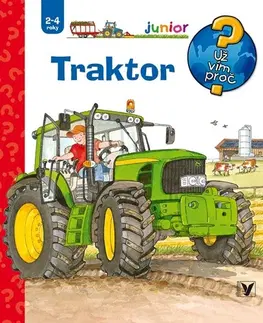 Nalepovačky, vystrihovačky, skladačky Traktor, 2. vydání - Andrea Erneová,Michal Kolezsar