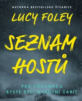 Detektívky, trilery, horory Seznam hostů - Lucy Foleyová