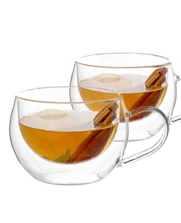 Poháre Termo poháre, set 2 ks, šálka na cappuccino, 280 ml, HOTCOOL TYP 1