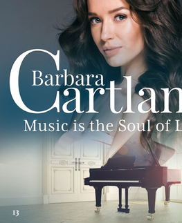 Romantická beletria Saga Egmont Music Is the Soul of Love (Barbara Cartland's Pink Collection 13) (EN)