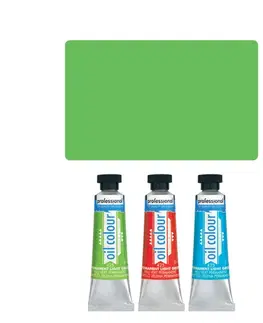 Hračky JUNIOR - Farba olejová 45 ml svetlo zelená 425