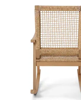 Outdoor Chairs Hojdacie kreslo s polyratanovým výpletom