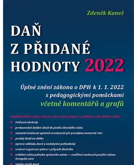 Dane, účtovníctvo Daň z přidané hodnoty 2022 - Kuneš Zděnek