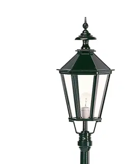 Verejné osvetlenie K.S. Verlichting Stĺpové svietidlo Dublin hliníková zliatina čierna