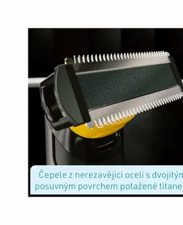 Zastrihávače vlasov a fúzov Mediashop Microtouch Titanium Solo náhradná hlavica 
