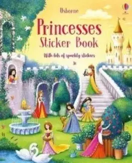 Nalepovačky, vystrihovačky, skladačky Princesses Sticker Book - Fiona Watt,Elzbieta Jarzabek