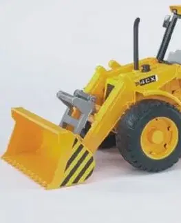 Hračky - dopravné stroje a traktory BRUDER - 02428 Nakladač JCB 4cx s bagrom